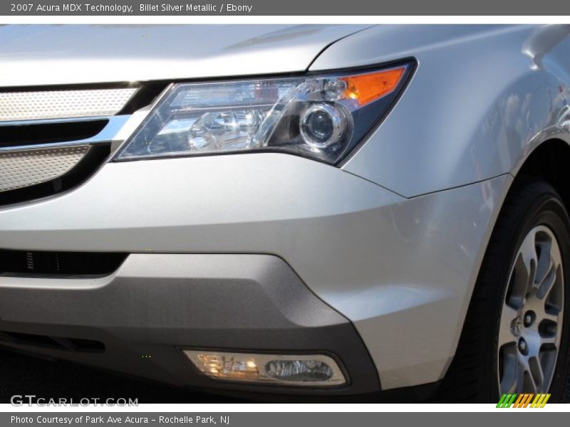 Billet Silver Metallic / Ebony 2007 Acura MDX Technology