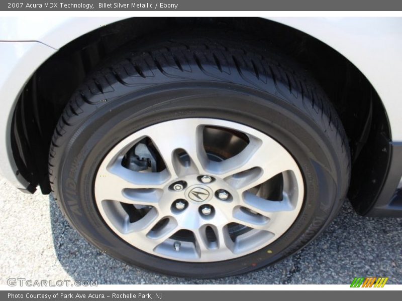 Billet Silver Metallic / Ebony 2007 Acura MDX Technology