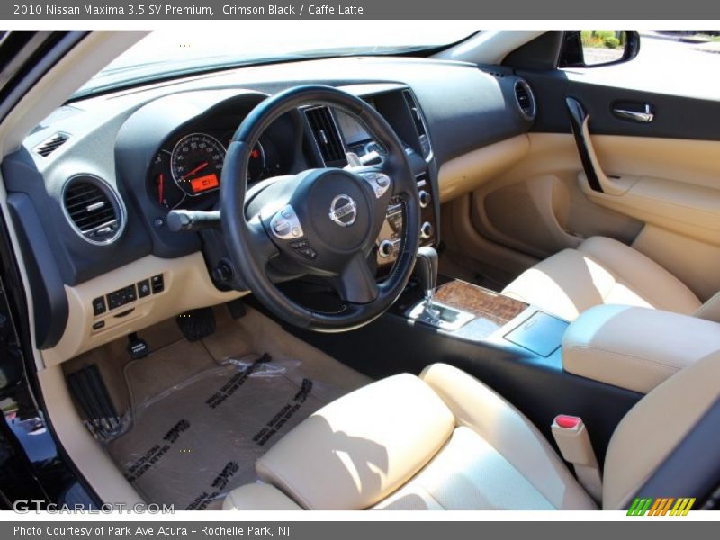Crimson Black / Caffe Latte 2010 Nissan Maxima 3.5 SV Premium