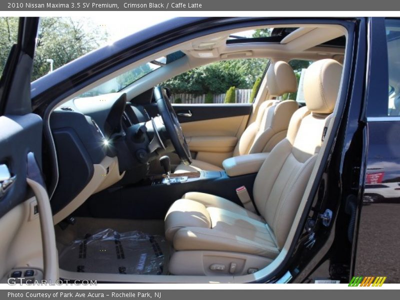 Crimson Black / Caffe Latte 2010 Nissan Maxima 3.5 SV Premium