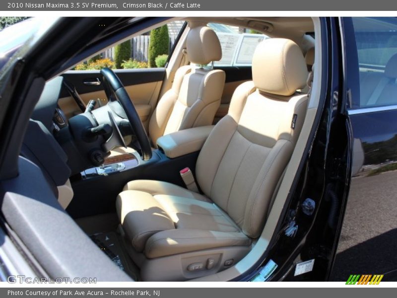 Crimson Black / Caffe Latte 2010 Nissan Maxima 3.5 SV Premium
