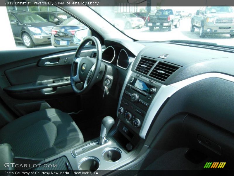 Silver Ice Metallic / Ebony 2012 Chevrolet Traverse LT