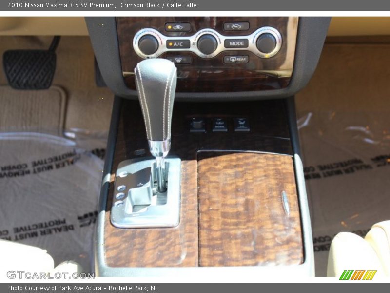 Crimson Black / Caffe Latte 2010 Nissan Maxima 3.5 SV Premium