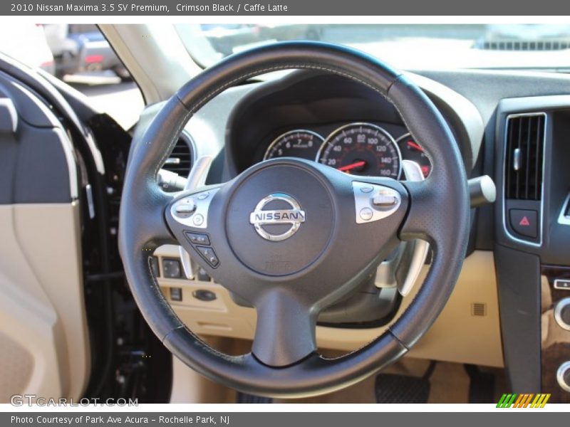 Crimson Black / Caffe Latte 2010 Nissan Maxima 3.5 SV Premium