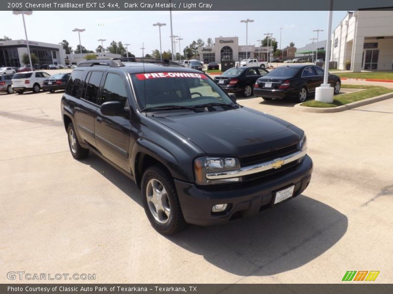 Dark Gray Metallic / Light Gray 2005 Chevrolet TrailBlazer EXT LS 4x4