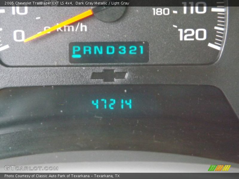 Dark Gray Metallic / Light Gray 2005 Chevrolet TrailBlazer EXT LS 4x4