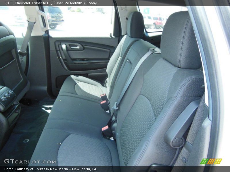 Silver Ice Metallic / Ebony 2012 Chevrolet Traverse LT
