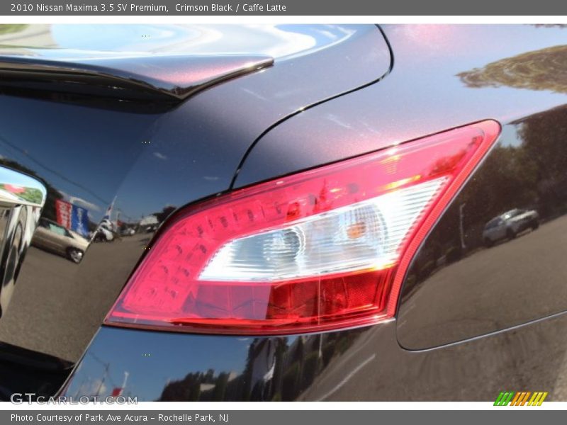 Crimson Black / Caffe Latte 2010 Nissan Maxima 3.5 SV Premium