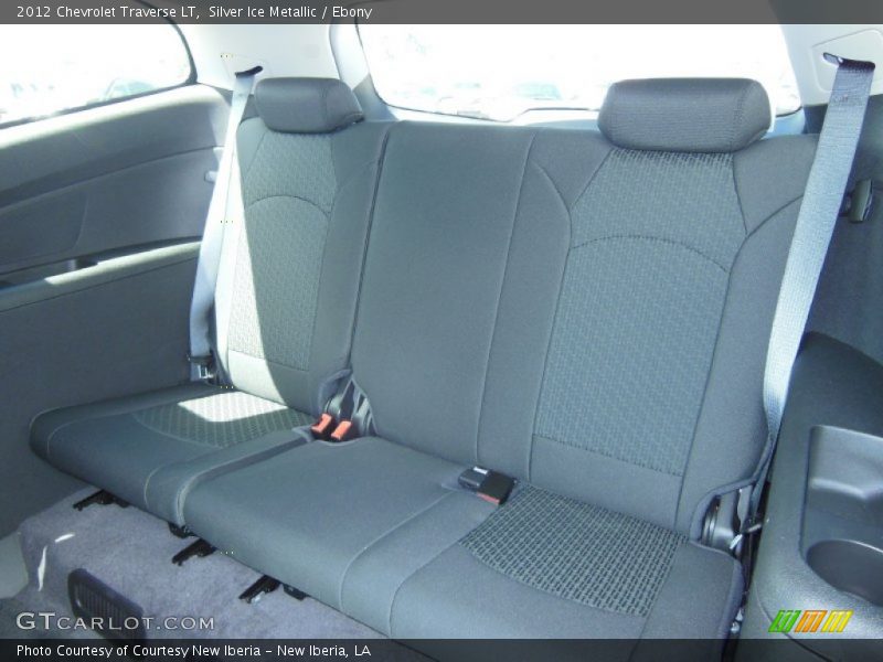 Silver Ice Metallic / Ebony 2012 Chevrolet Traverse LT