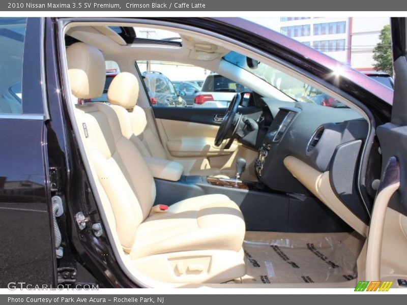 Crimson Black / Caffe Latte 2010 Nissan Maxima 3.5 SV Premium