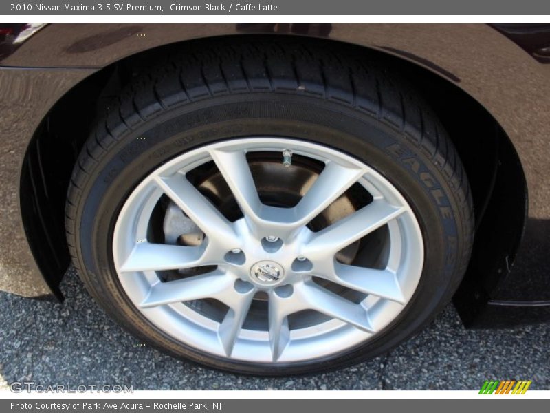 Crimson Black / Caffe Latte 2010 Nissan Maxima 3.5 SV Premium
