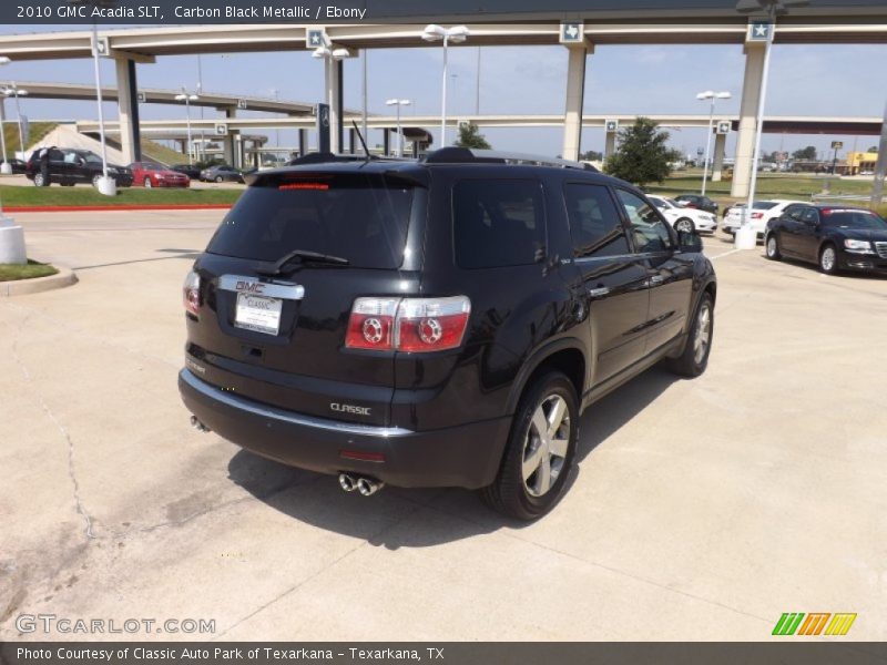 Carbon Black Metallic / Ebony 2010 GMC Acadia SLT