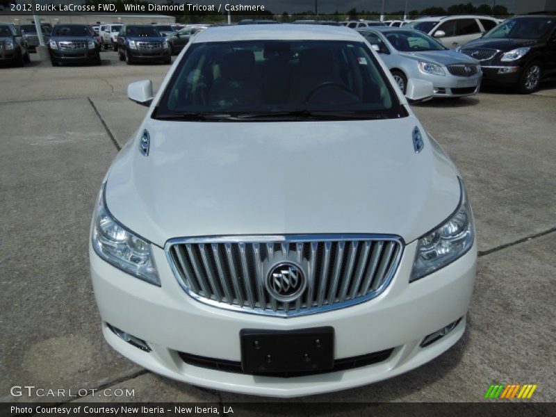 White Diamond Tricoat / Cashmere 2012 Buick LaCrosse FWD