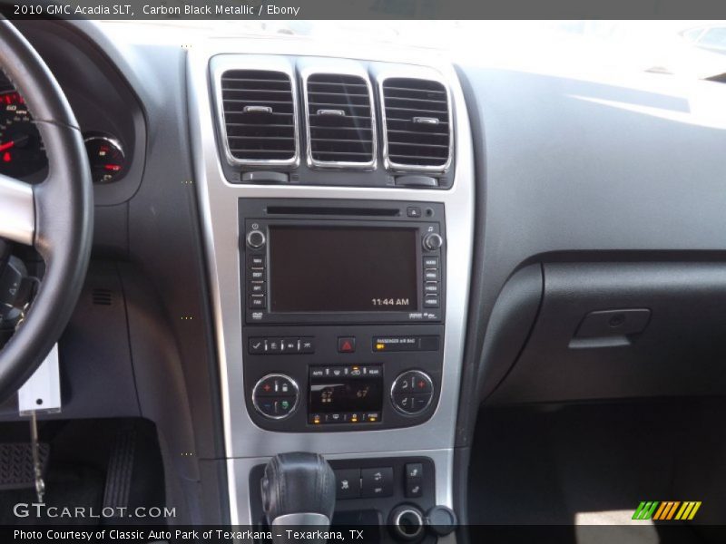 Carbon Black Metallic / Ebony 2010 GMC Acadia SLT