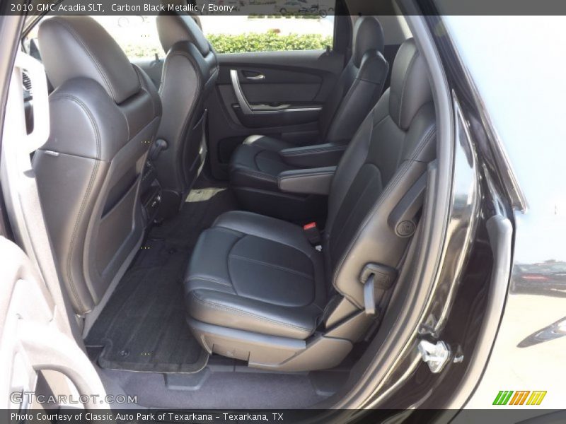 Carbon Black Metallic / Ebony 2010 GMC Acadia SLT