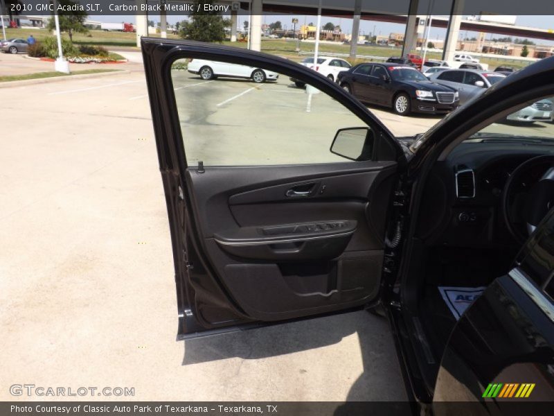 Carbon Black Metallic / Ebony 2010 GMC Acadia SLT