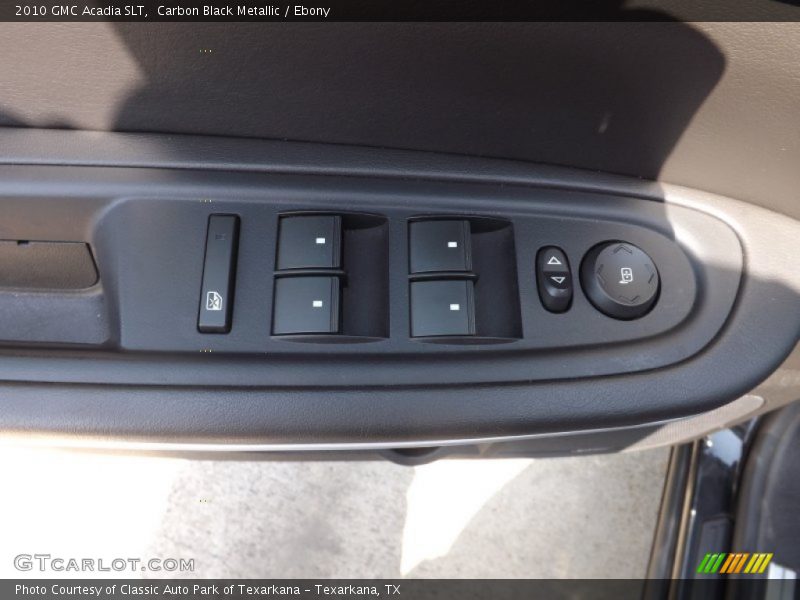 Carbon Black Metallic / Ebony 2010 GMC Acadia SLT