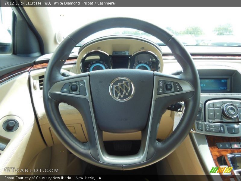 White Diamond Tricoat / Cashmere 2012 Buick LaCrosse FWD