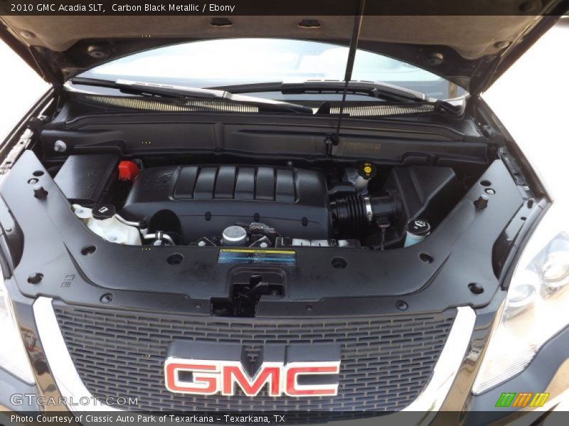 Carbon Black Metallic / Ebony 2010 GMC Acadia SLT