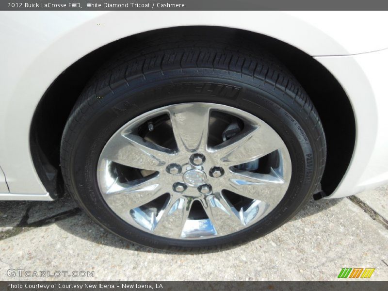 White Diamond Tricoat / Cashmere 2012 Buick LaCrosse FWD