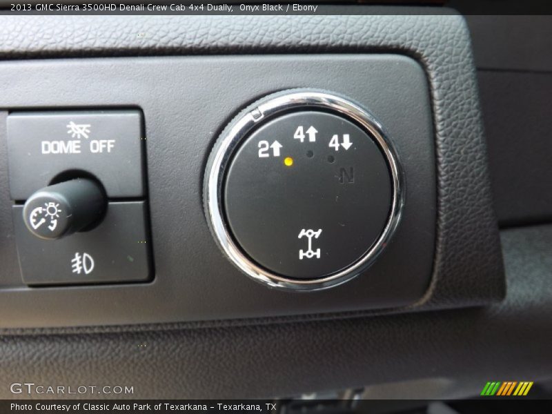Onyx Black / Ebony 2013 GMC Sierra 3500HD Denali Crew Cab 4x4 Dually