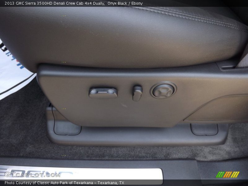 Onyx Black / Ebony 2013 GMC Sierra 3500HD Denali Crew Cab 4x4 Dually