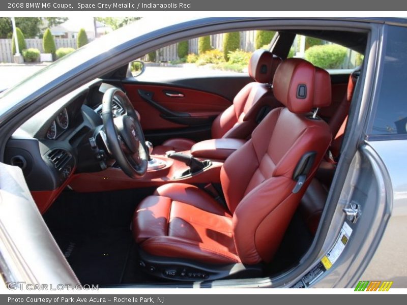 Front Seat of 2008 M6 Coupe