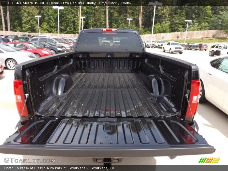 Onyx Black / Ebony 2013 GMC Sierra 3500HD Denali Crew Cab 4x4 Dually