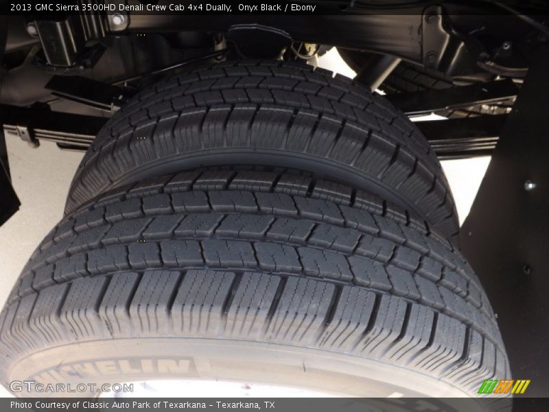 Onyx Black / Ebony 2013 GMC Sierra 3500HD Denali Crew Cab 4x4 Dually