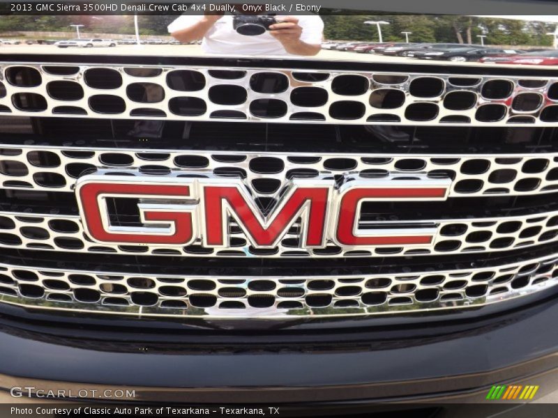 Onyx Black / Ebony 2013 GMC Sierra 3500HD Denali Crew Cab 4x4 Dually