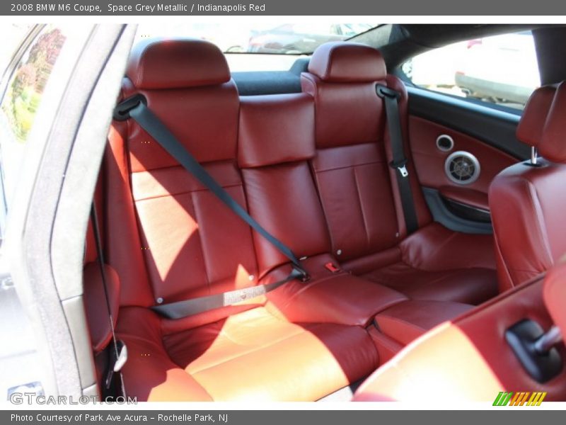 Rear Seat of 2008 M6 Coupe
