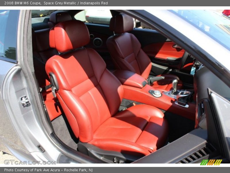 Front Seat of 2008 M6 Coupe