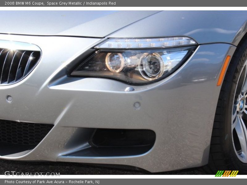 Space Grey Metallic / Indianapolis Red 2008 BMW M6 Coupe