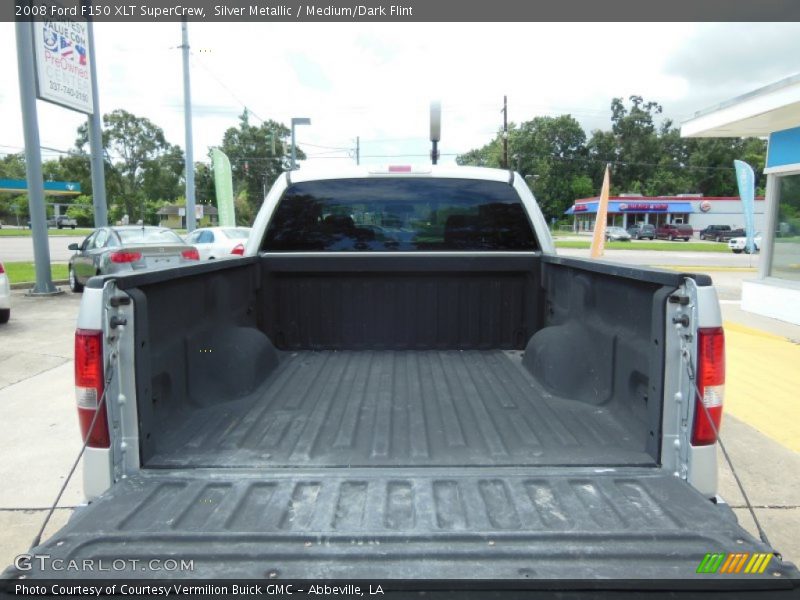 Silver Metallic / Medium/Dark Flint 2008 Ford F150 XLT SuperCrew