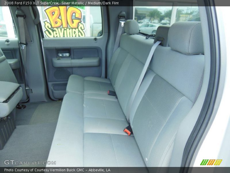Silver Metallic / Medium/Dark Flint 2008 Ford F150 XLT SuperCrew