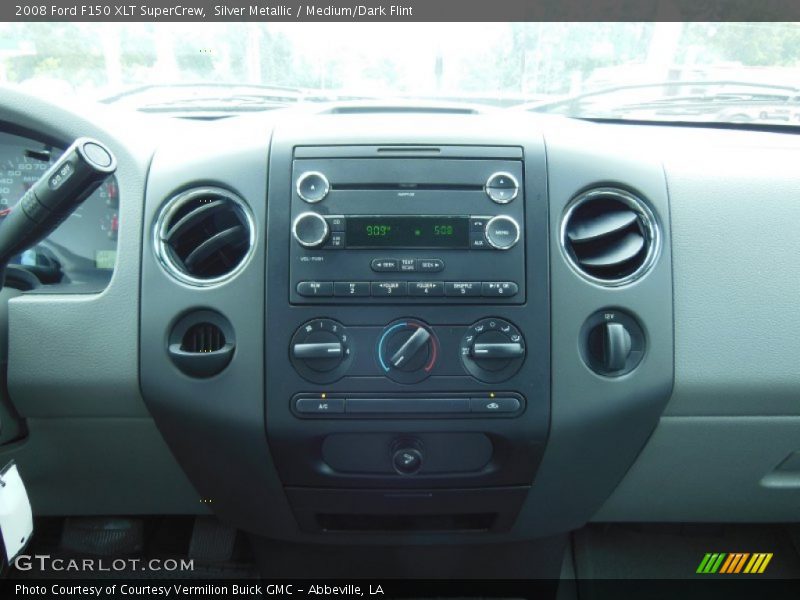 Silver Metallic / Medium/Dark Flint 2008 Ford F150 XLT SuperCrew