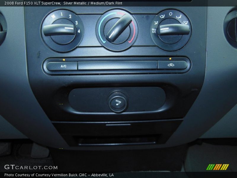 Silver Metallic / Medium/Dark Flint 2008 Ford F150 XLT SuperCrew