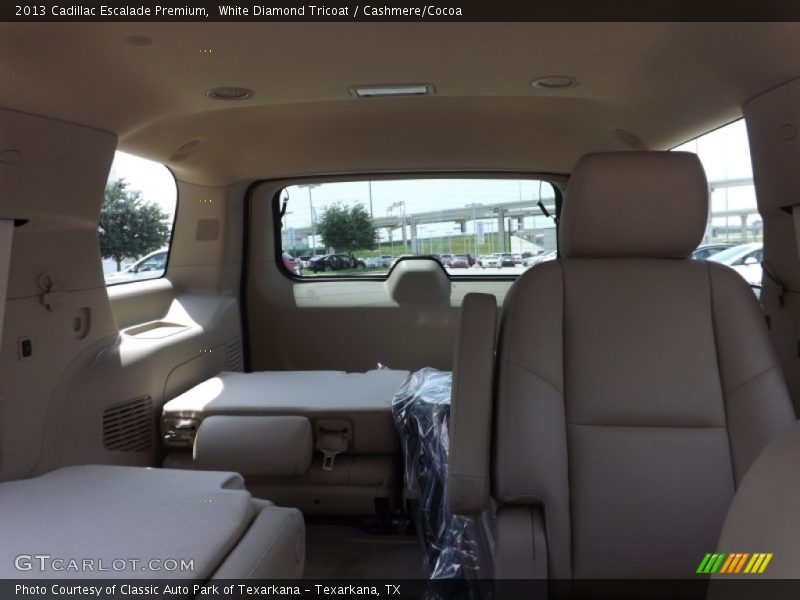 White Diamond Tricoat / Cashmere/Cocoa 2013 Cadillac Escalade Premium