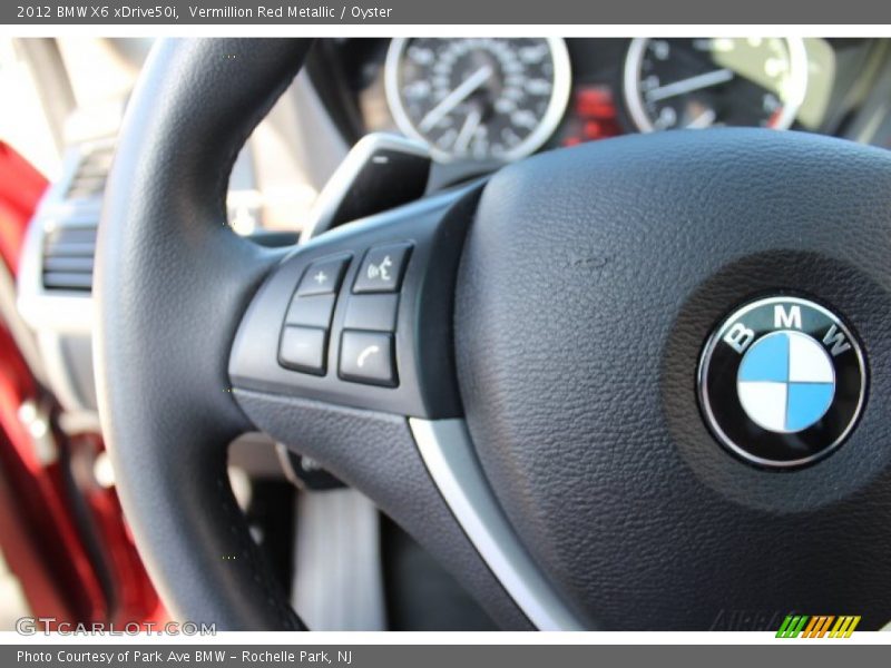 Vermillion Red Metallic / Oyster 2012 BMW X6 xDrive50i
