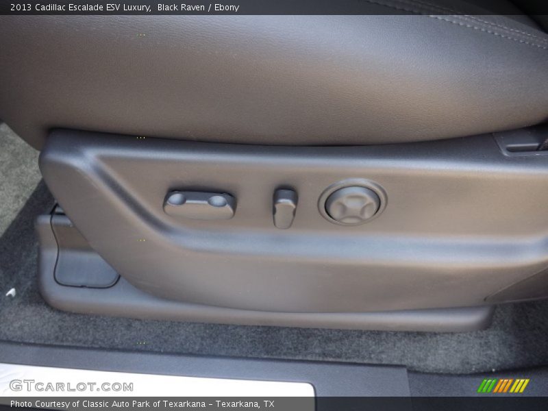 Black Raven / Ebony 2013 Cadillac Escalade ESV Luxury