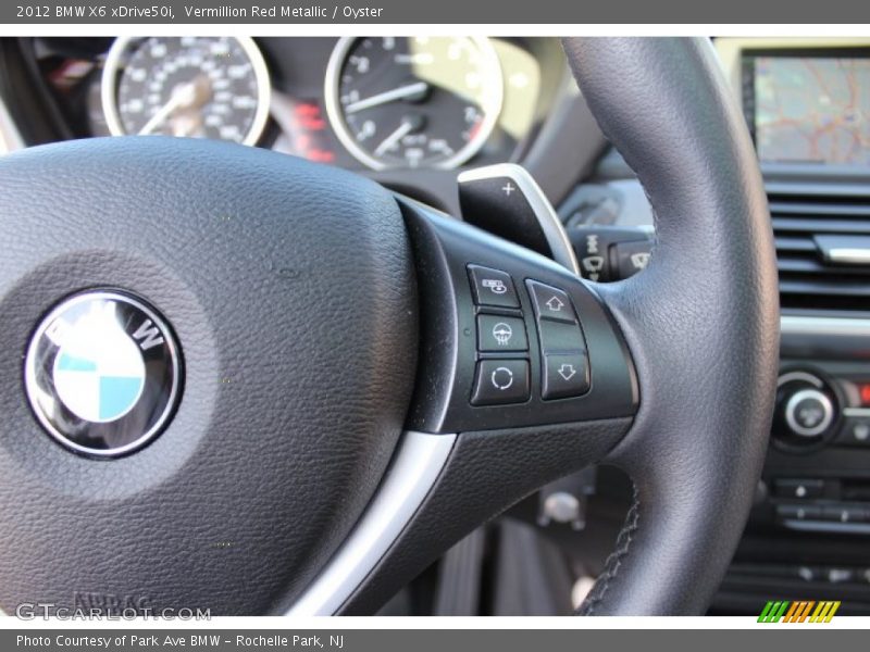 Vermillion Red Metallic / Oyster 2012 BMW X6 xDrive50i