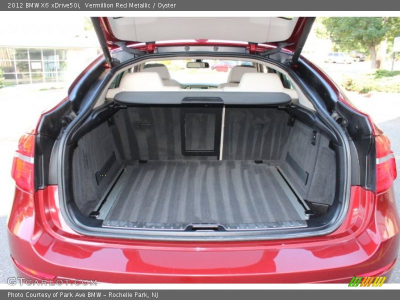 Vermillion Red Metallic / Oyster 2012 BMW X6 xDrive50i