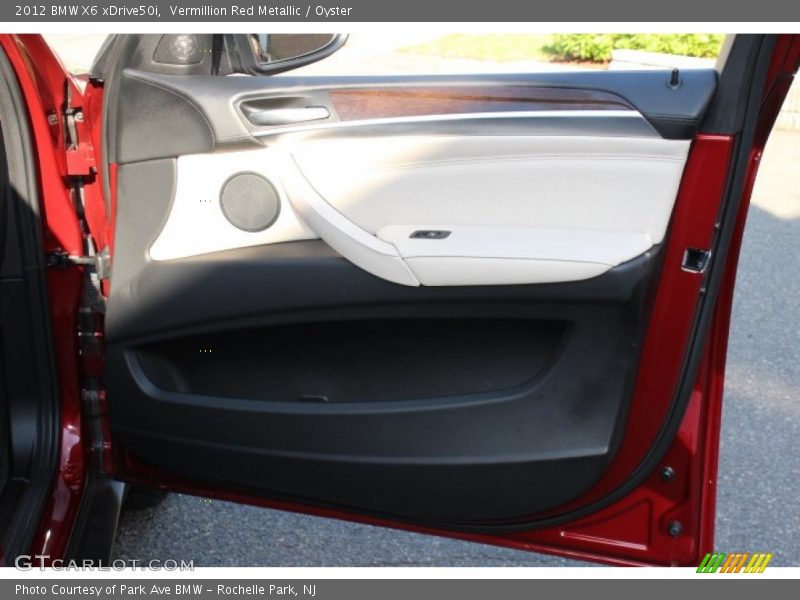 Vermillion Red Metallic / Oyster 2012 BMW X6 xDrive50i