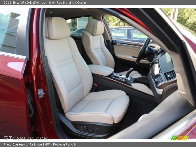 Vermillion Red Metallic / Oyster 2012 BMW X6 xDrive50i