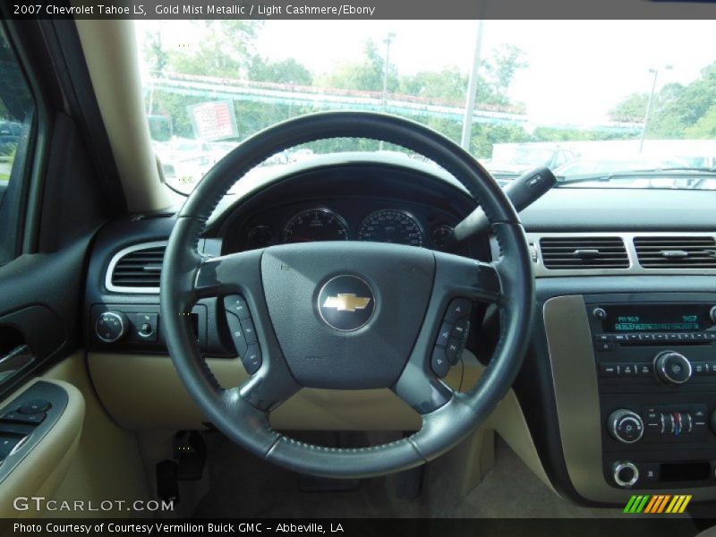 Gold Mist Metallic / Light Cashmere/Ebony 2007 Chevrolet Tahoe LS