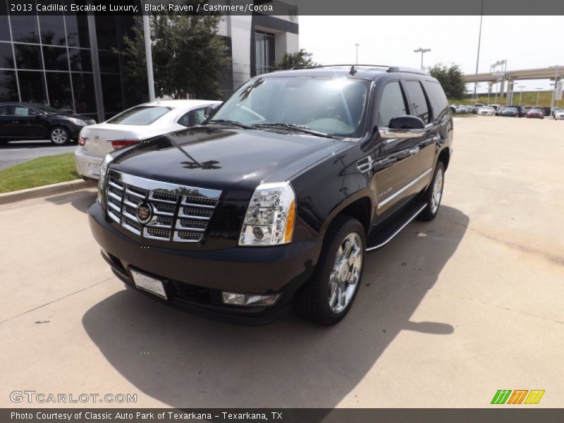 Black Raven / Cashmere/Cocoa 2013 Cadillac Escalade Luxury