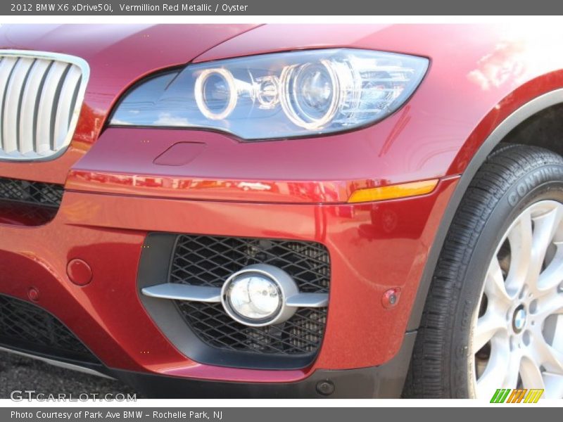 Vermillion Red Metallic / Oyster 2012 BMW X6 xDrive50i