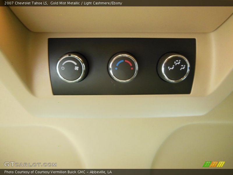 Gold Mist Metallic / Light Cashmere/Ebony 2007 Chevrolet Tahoe LS