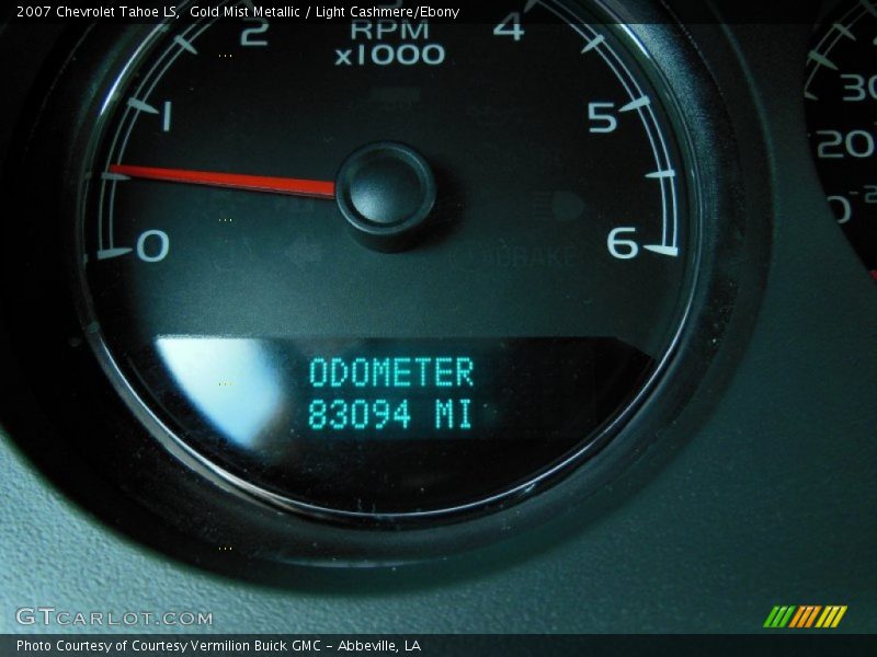 Gold Mist Metallic / Light Cashmere/Ebony 2007 Chevrolet Tahoe LS