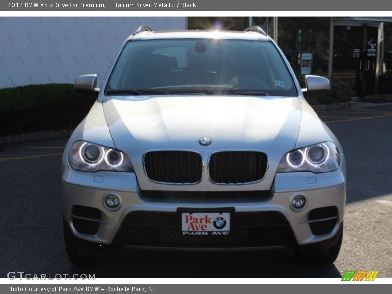 Titanium Silver Metallic / Black 2012 BMW X5 xDrive35i Premium